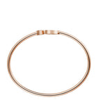 Rose Gold Diamond Naked Heart Foundation Bangle GOODS Harrods   