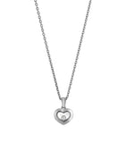 White Gold and Diamond Happy Diamonds Icons Pendant GOODS Harrods   