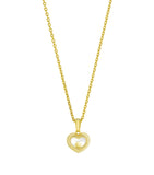 Yellow Gold and Diamond Happy Diamonds Icons Pendant Necklace GOODS Harrods   