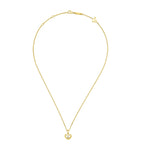 Yellow Gold and Diamond Happy Diamonds Icons Pendant Necklace GOODS Harrods   