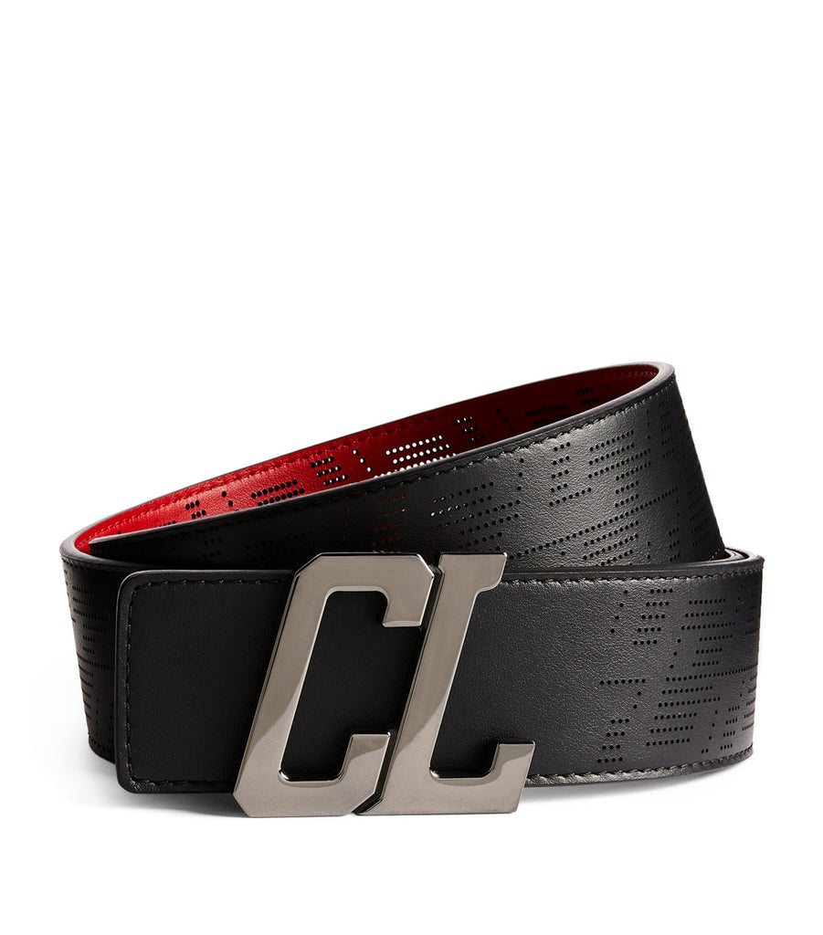 Happy Rui Perforated Leather Belt