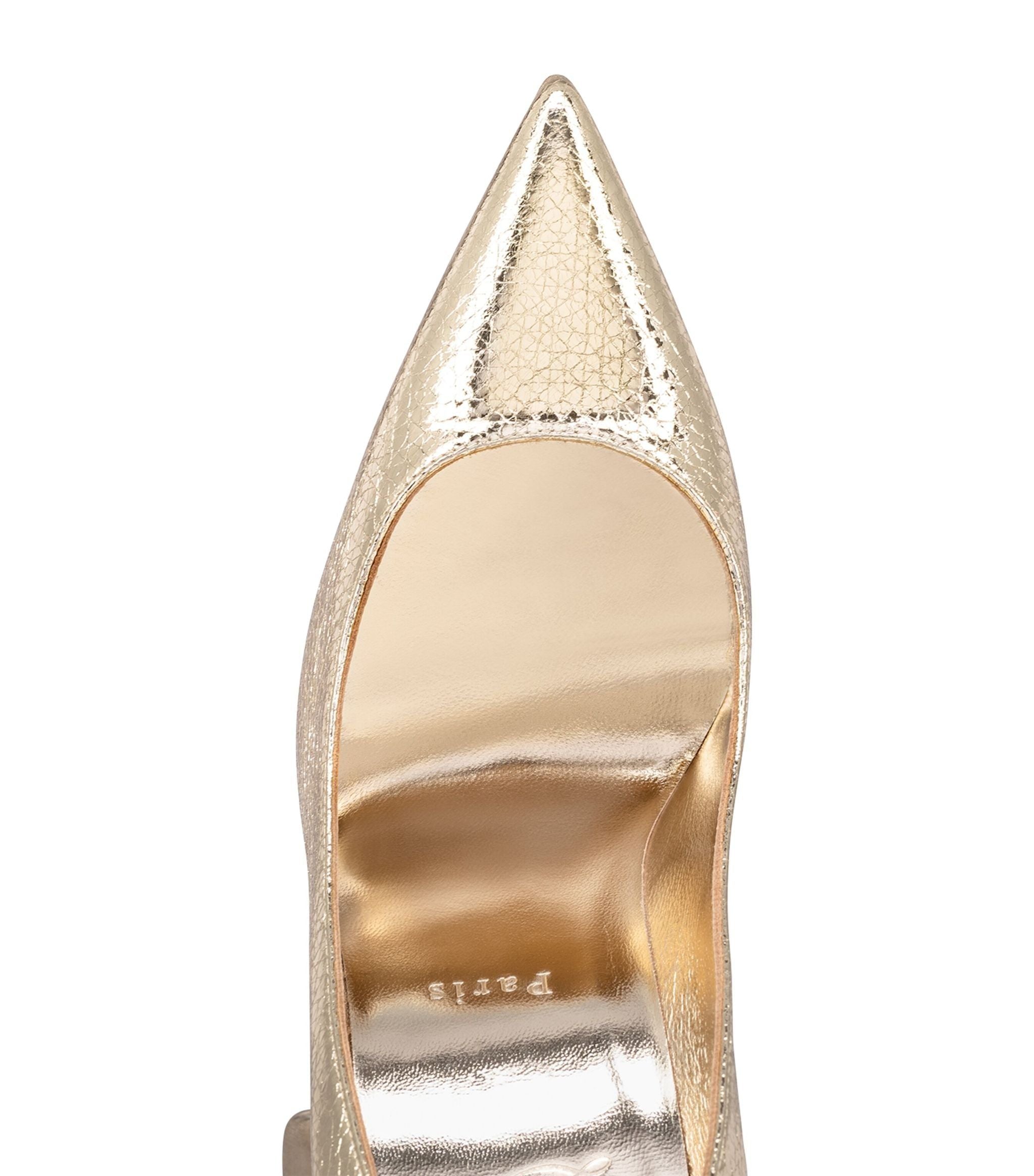 Kate Specchio Metallic Leather Pumps 100 GOODS Harrods   