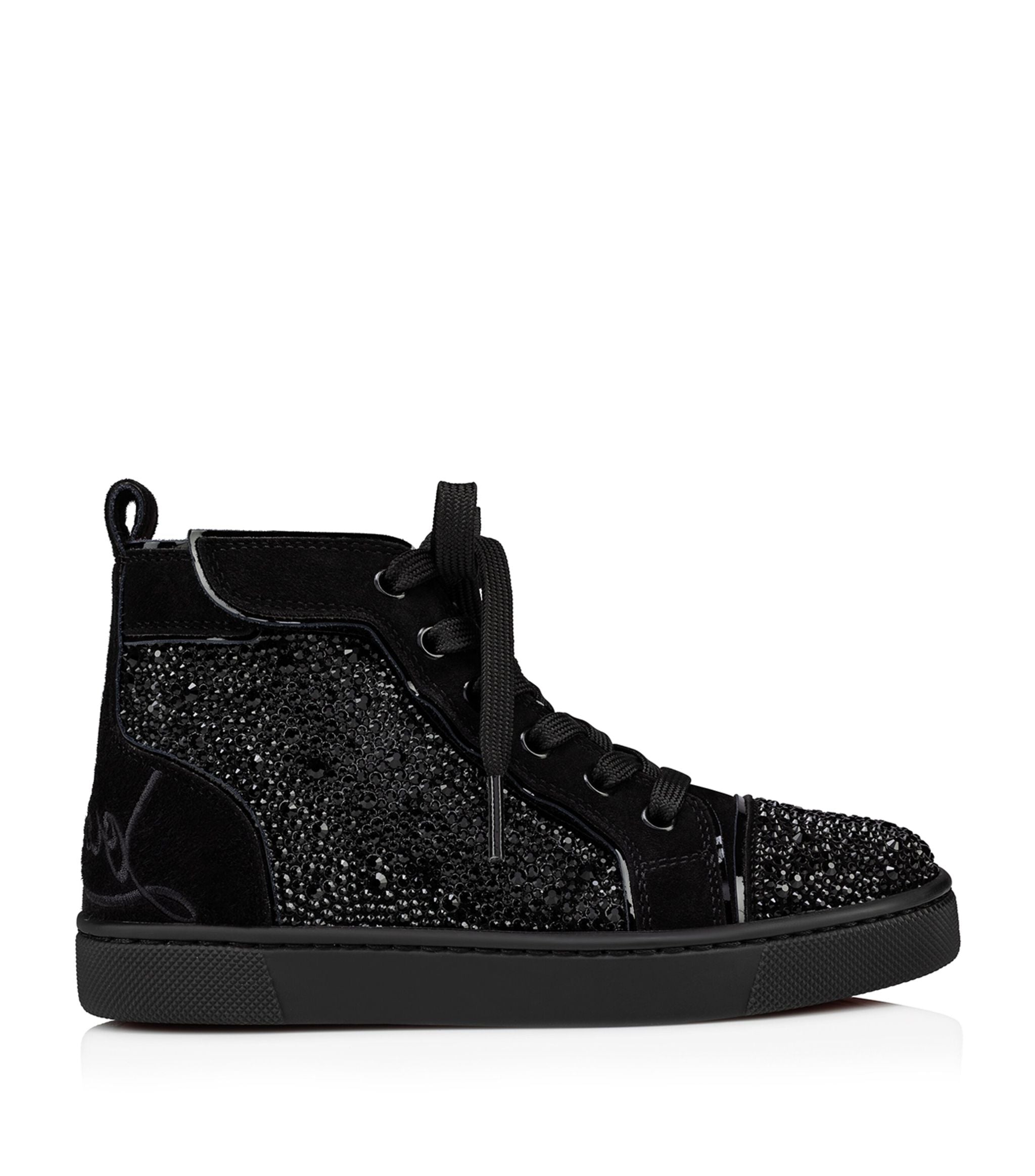 Embellished Suede FunnyTo High-Top Sneakers Miscellaneous Harrods   