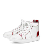 Funnytopi Leather High-Top Sneakers