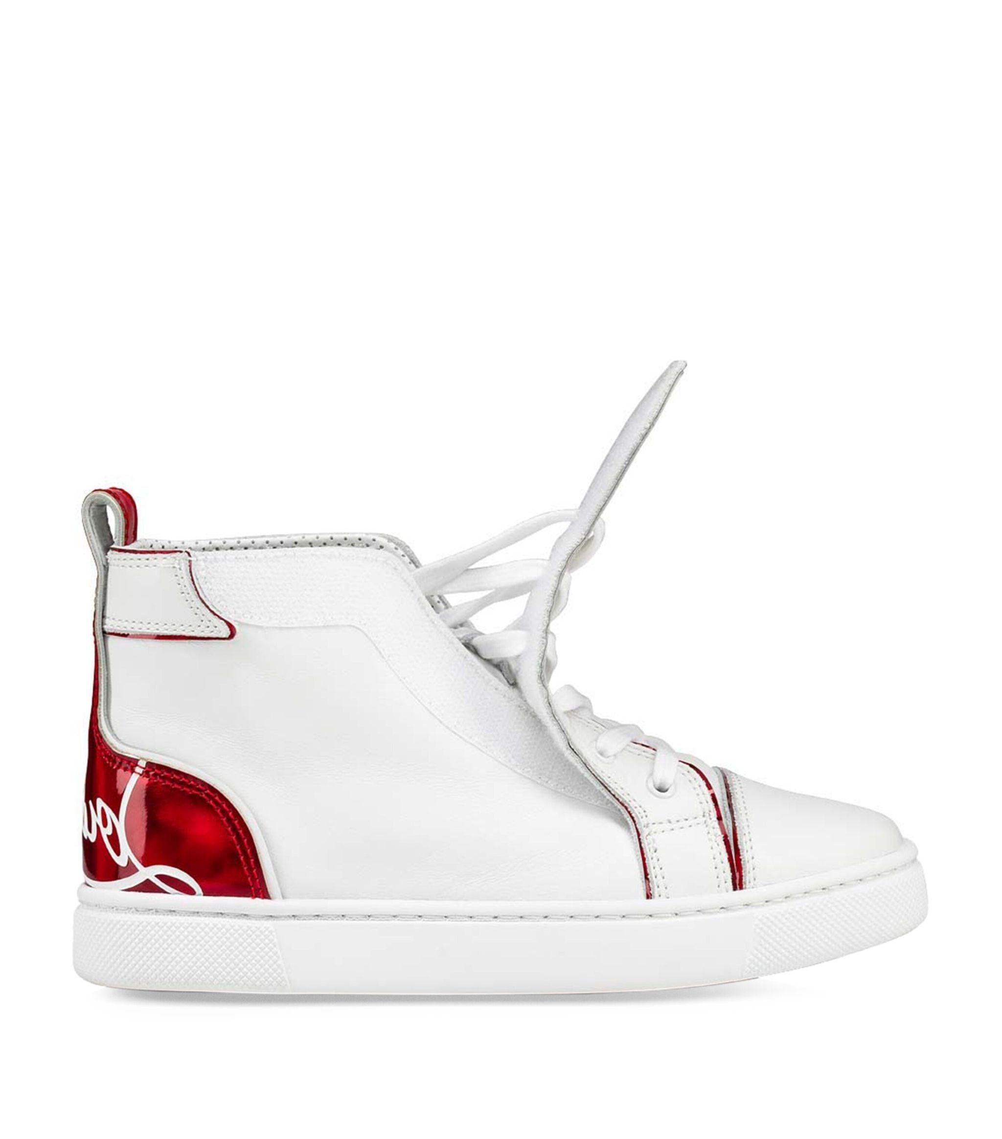 Funnytopi Leather High-Top Sneakers