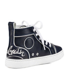 Funnytopi Leather High-Top Sneakers