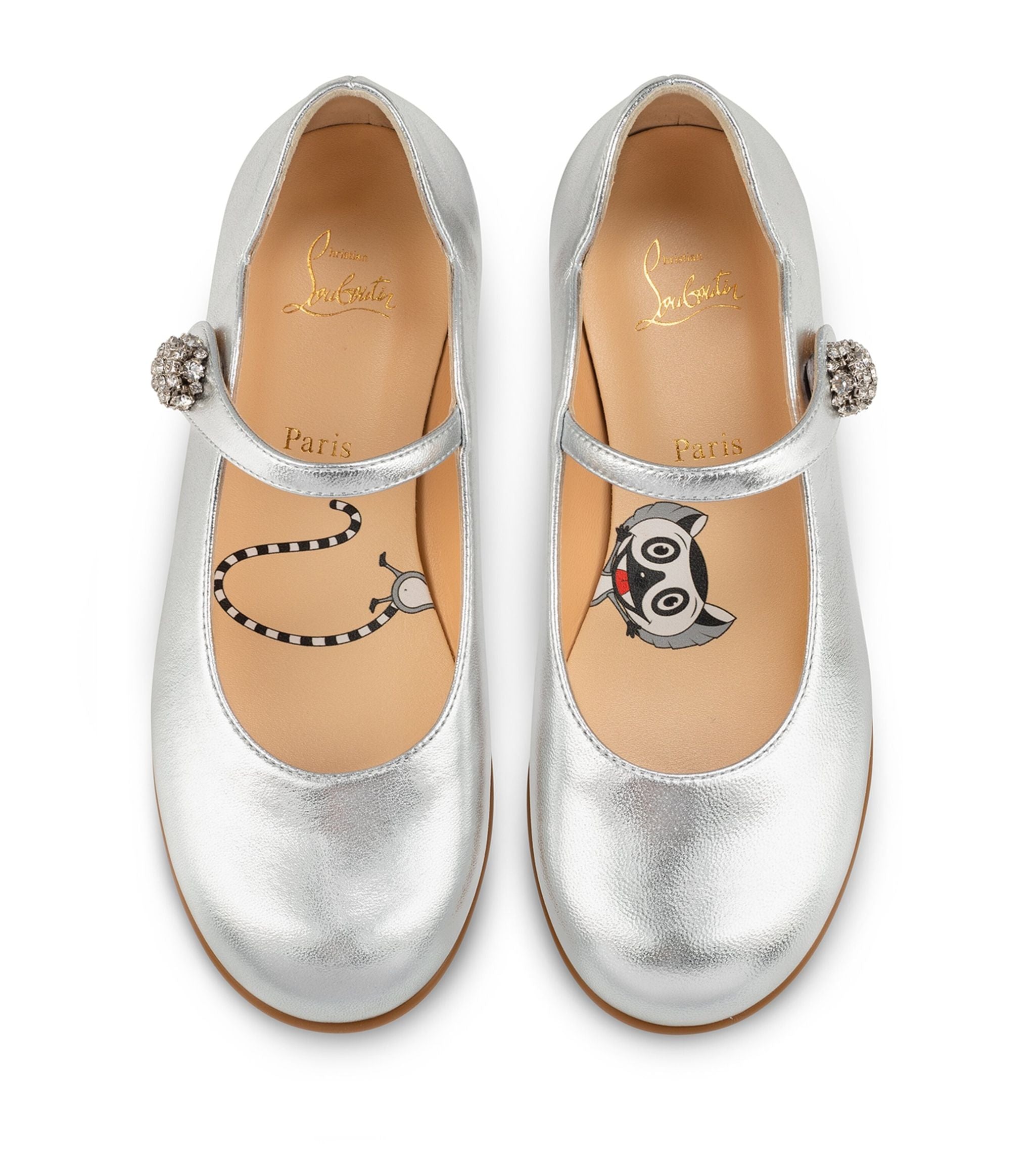 Melodie Chick Metallic Mary Janes GOODS Harrods   