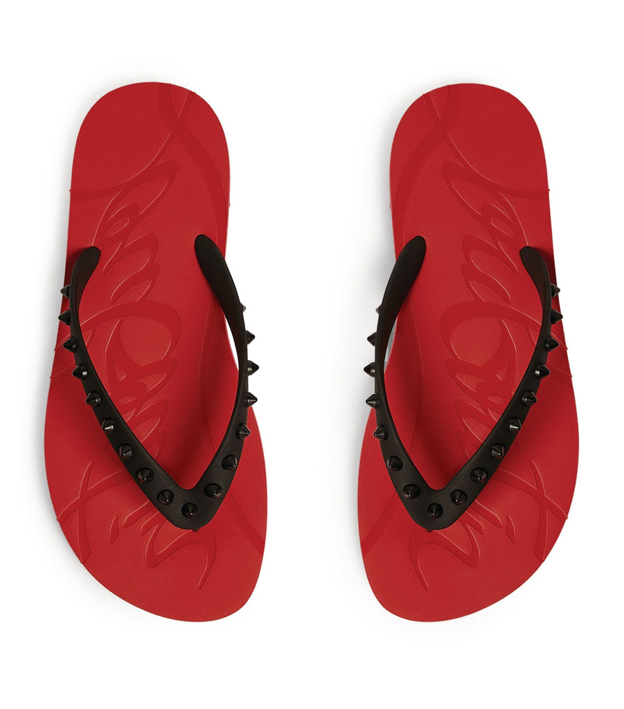 Loubi Flip Studded Flip Flops