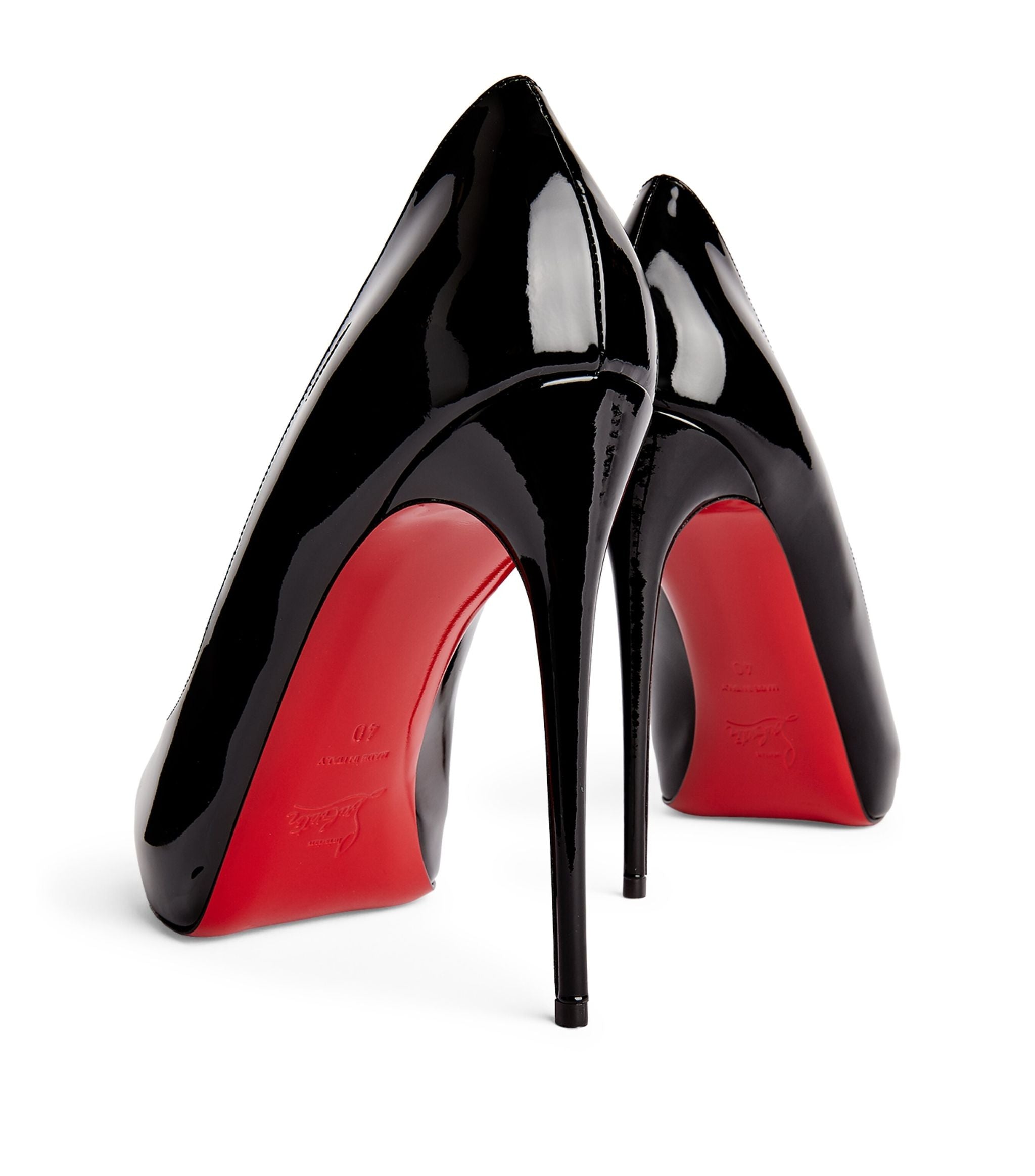 Christian Louboutin New Very Prive Patent Red Sole Pump