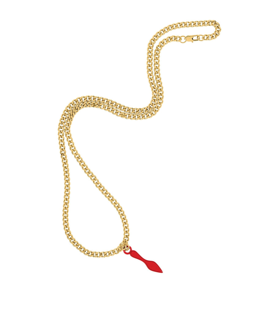 Red Sole Lipstick Chain