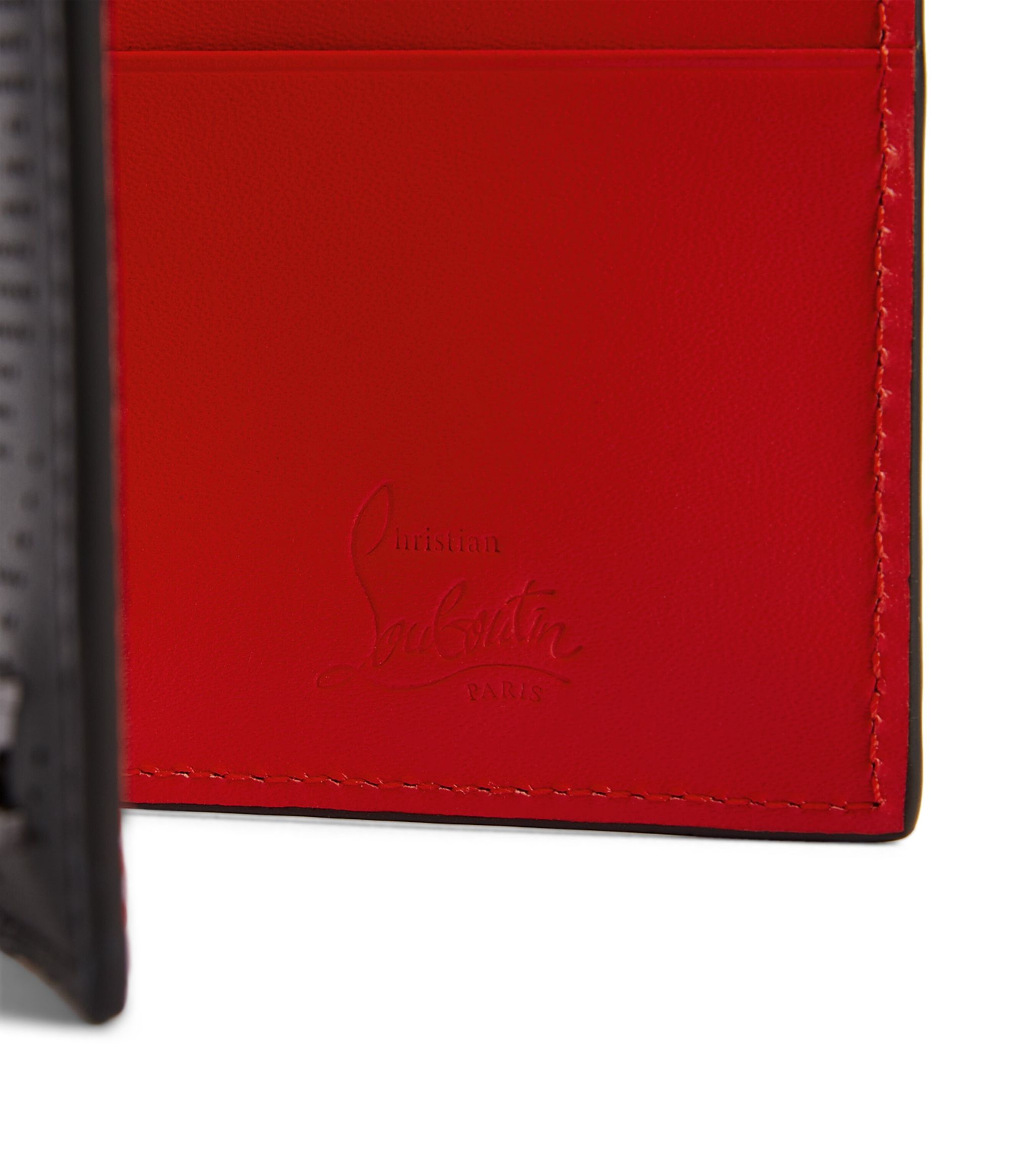 Signos Perforated Leather Wallet GOODS Harrods   