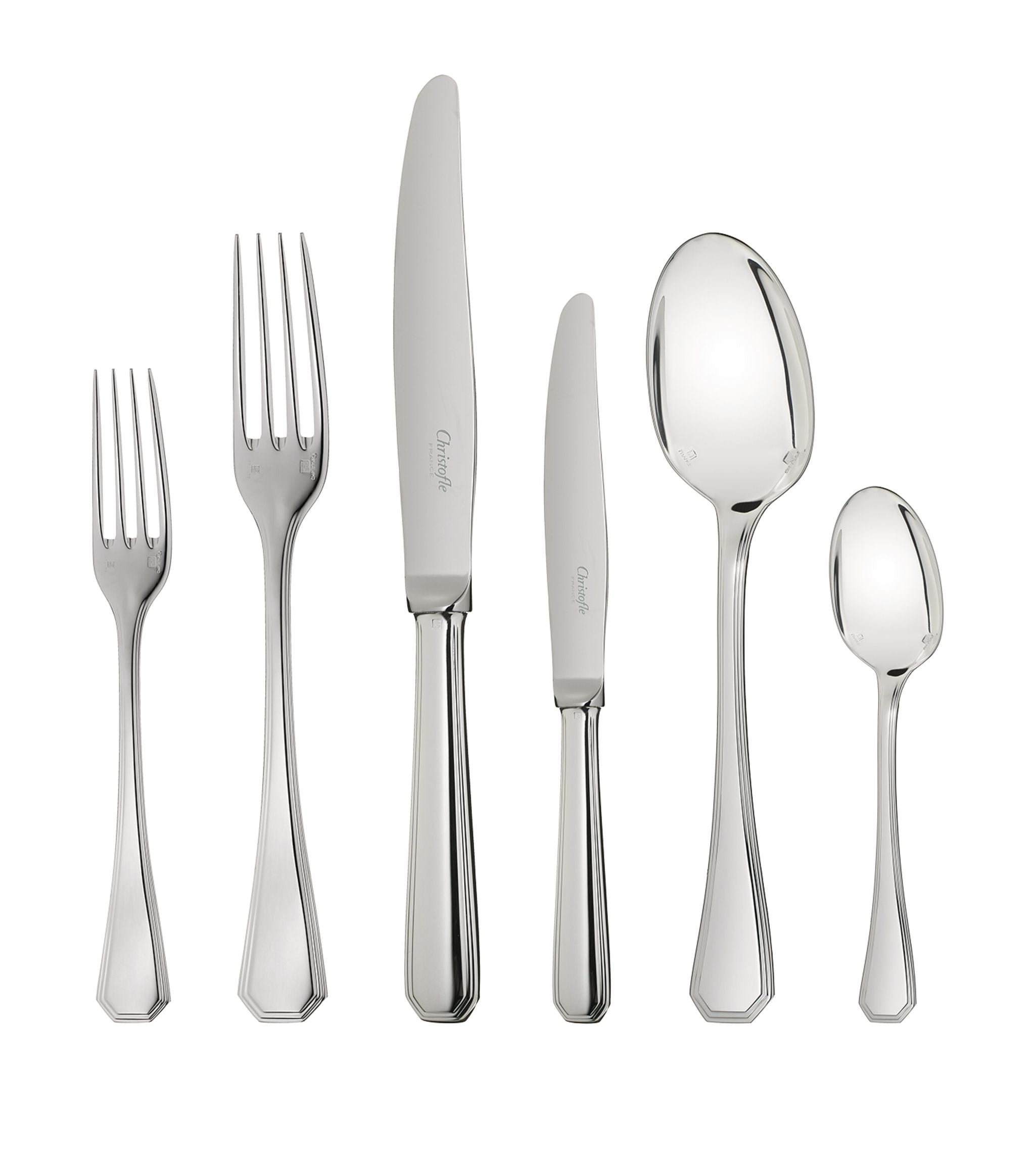 America Silver-Plated 36-Piece Cutlery Set GOODS Harrods   