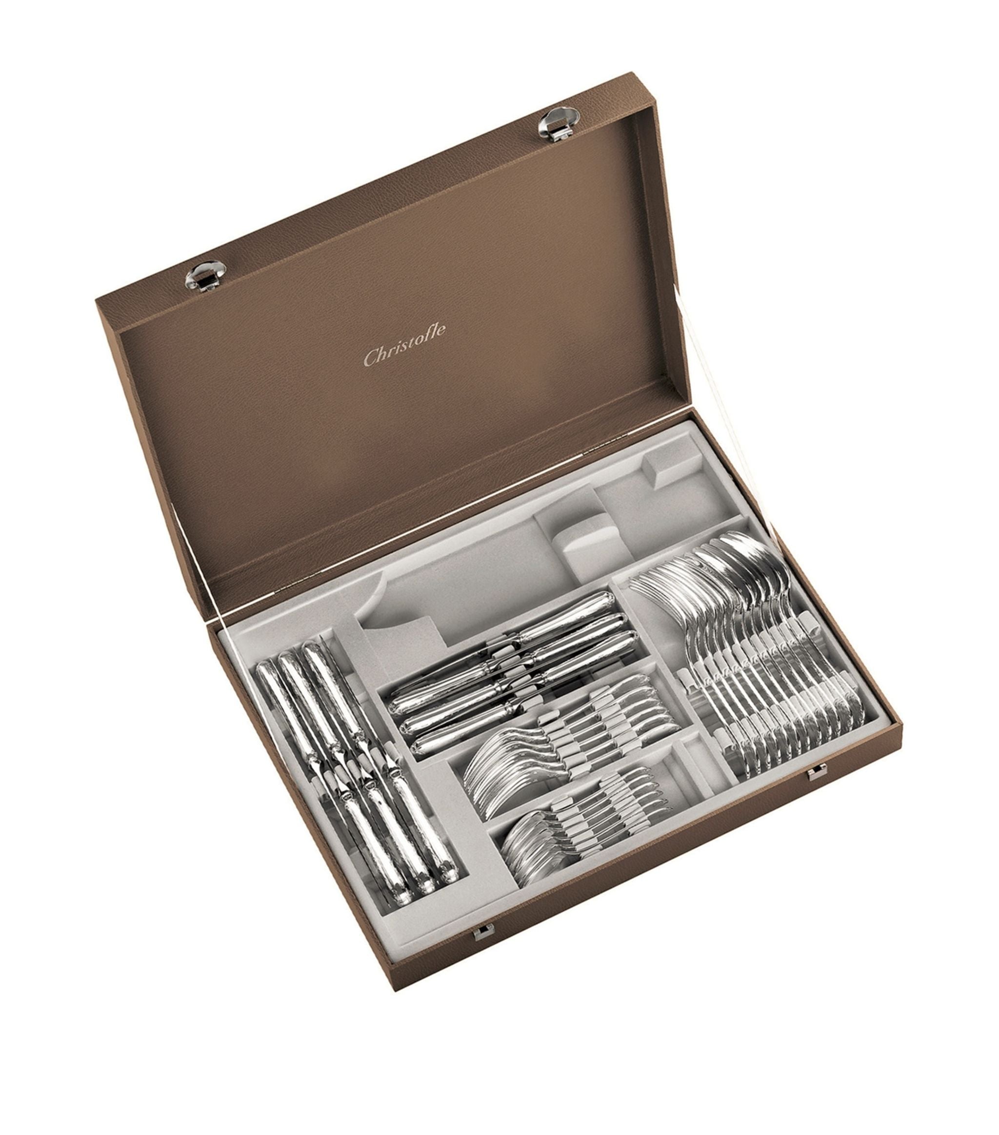 Aria Silver Plated 36-Piece Canteen GOODS Harrods   