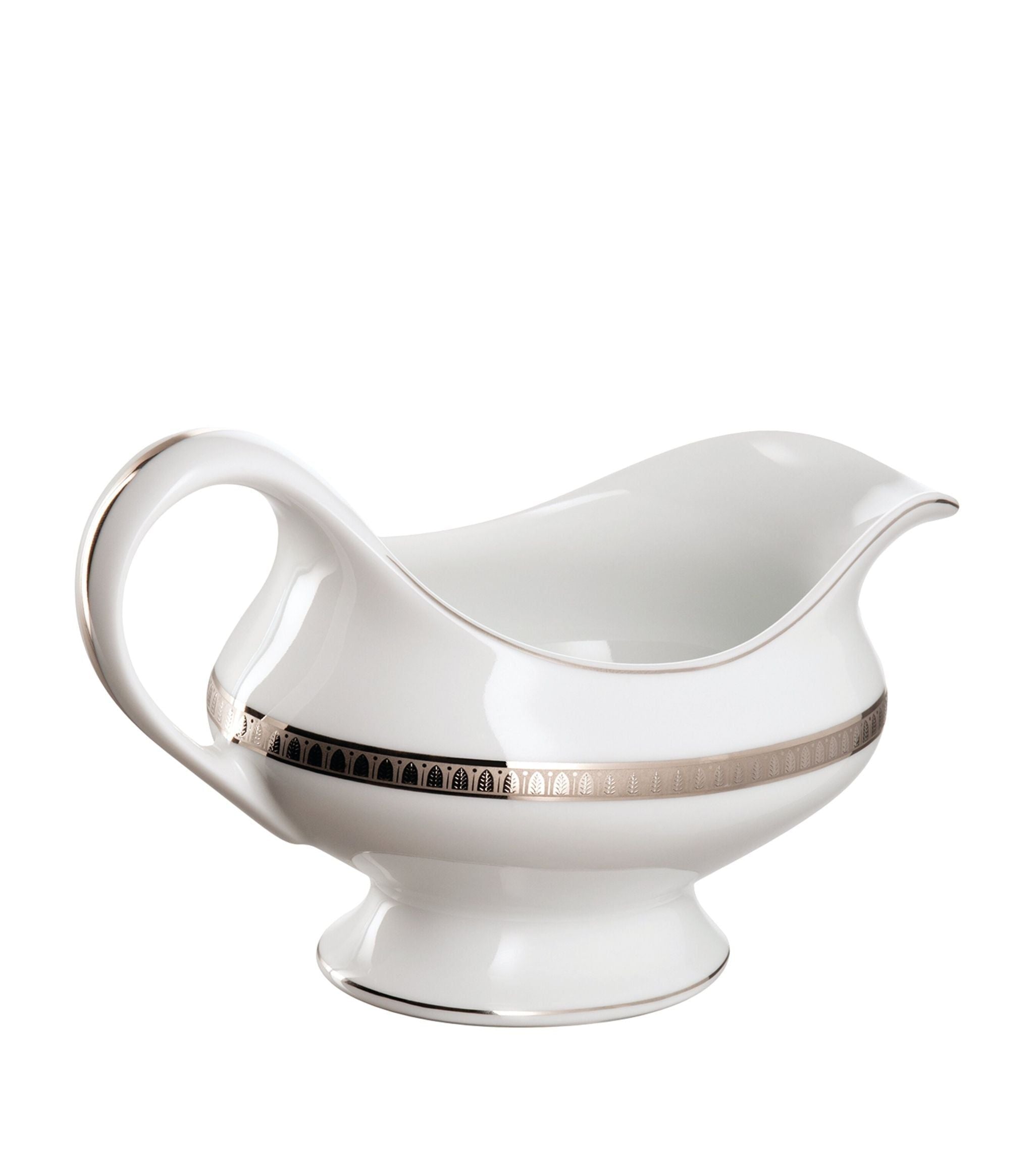 Malmaison Platinum Gravy Boat GOODS Harrods   