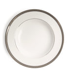 Malmaison Platinum Rimmed Soup Plate GOODS Harrods   