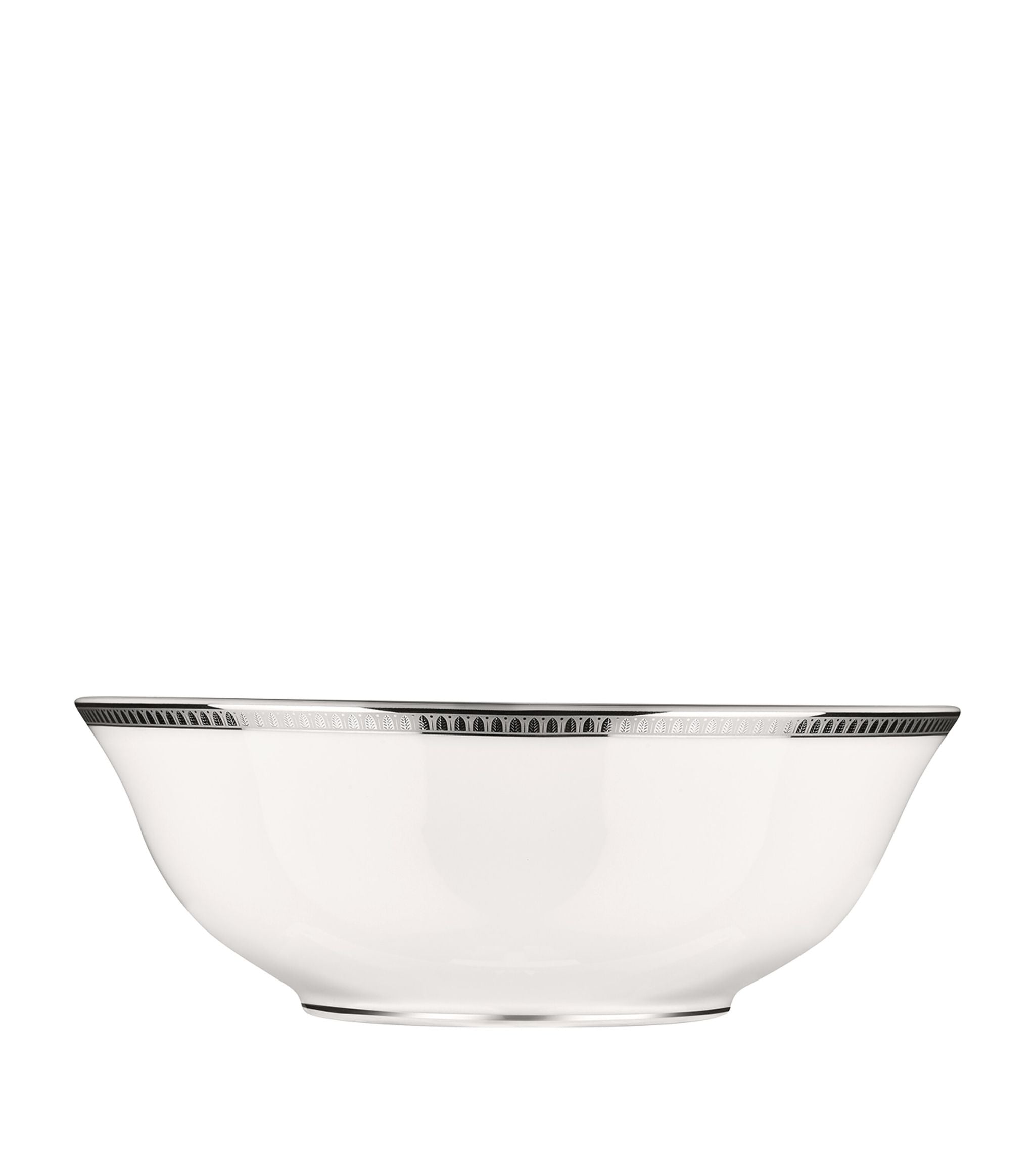 Malmaison Platinum Salad Serving Bowl (25cm) GOODS Harrods   