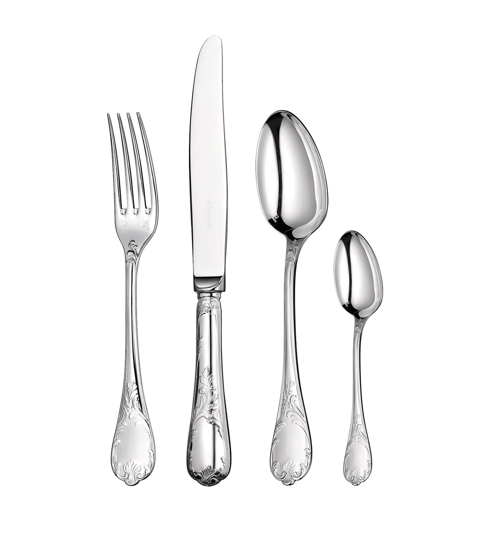 Marly Silver-Plated 24-Piece Cutlery Set GOODS Harrods   