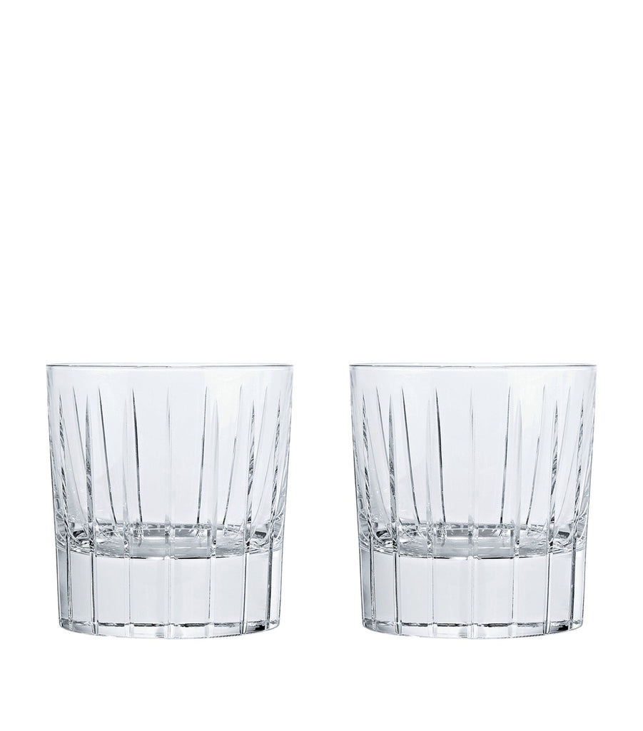 Set of 2 Iriana Crystal Old Fashioned Glasses (19cl)