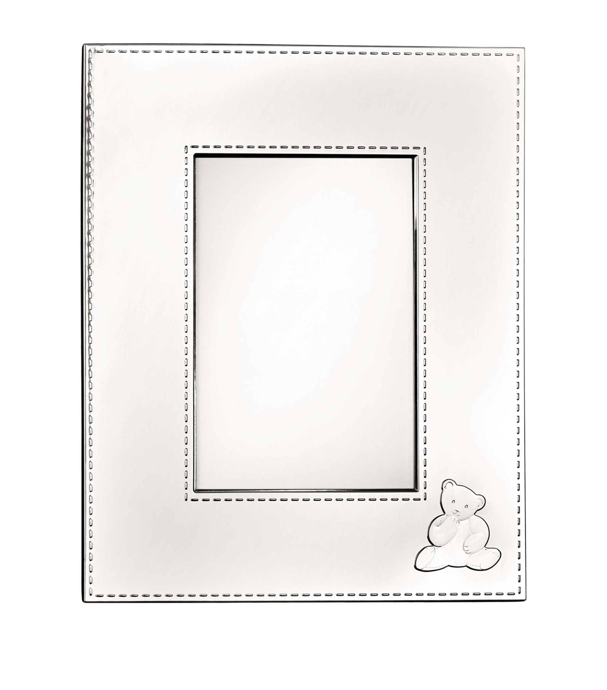 Silver-Plated Charlie Bear Photo Frame (4” x 6”) GOODS Harrods   