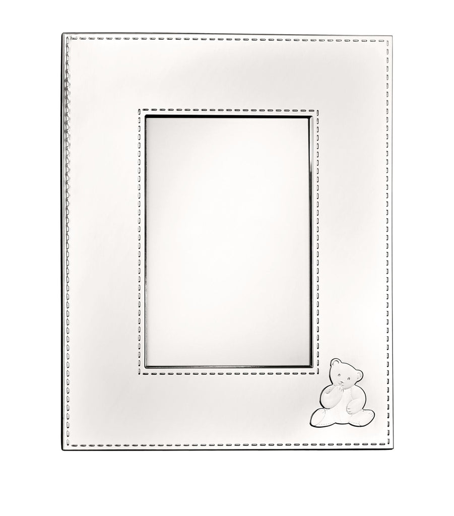 Silver-Plated Charlie Bear Photo Frame (4” x 6”)