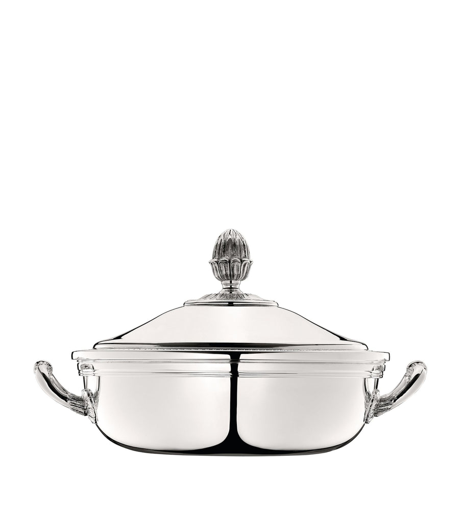 Silver-Plated Malmaison Covered Dish (21cm)