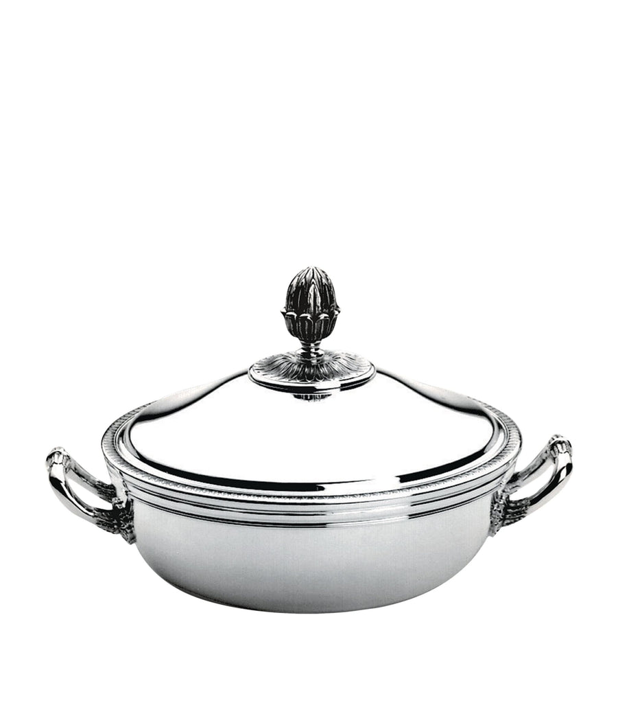 Silver-Plated Malmaison Covered Dish (21cm)