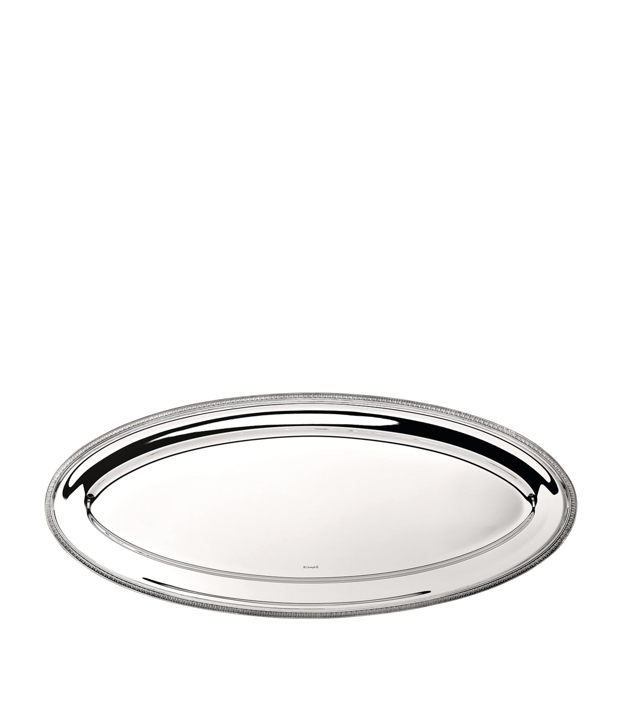 Silver-Plated Malmaison Fish Platter (70cm) GOODS Harrods   