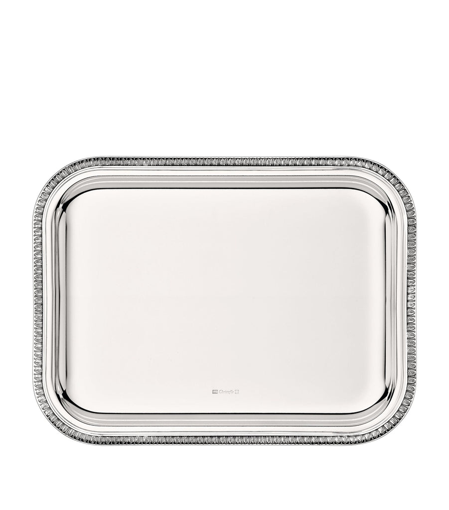 Silver-Plated Malmaison Tray (26cm x 20cm)