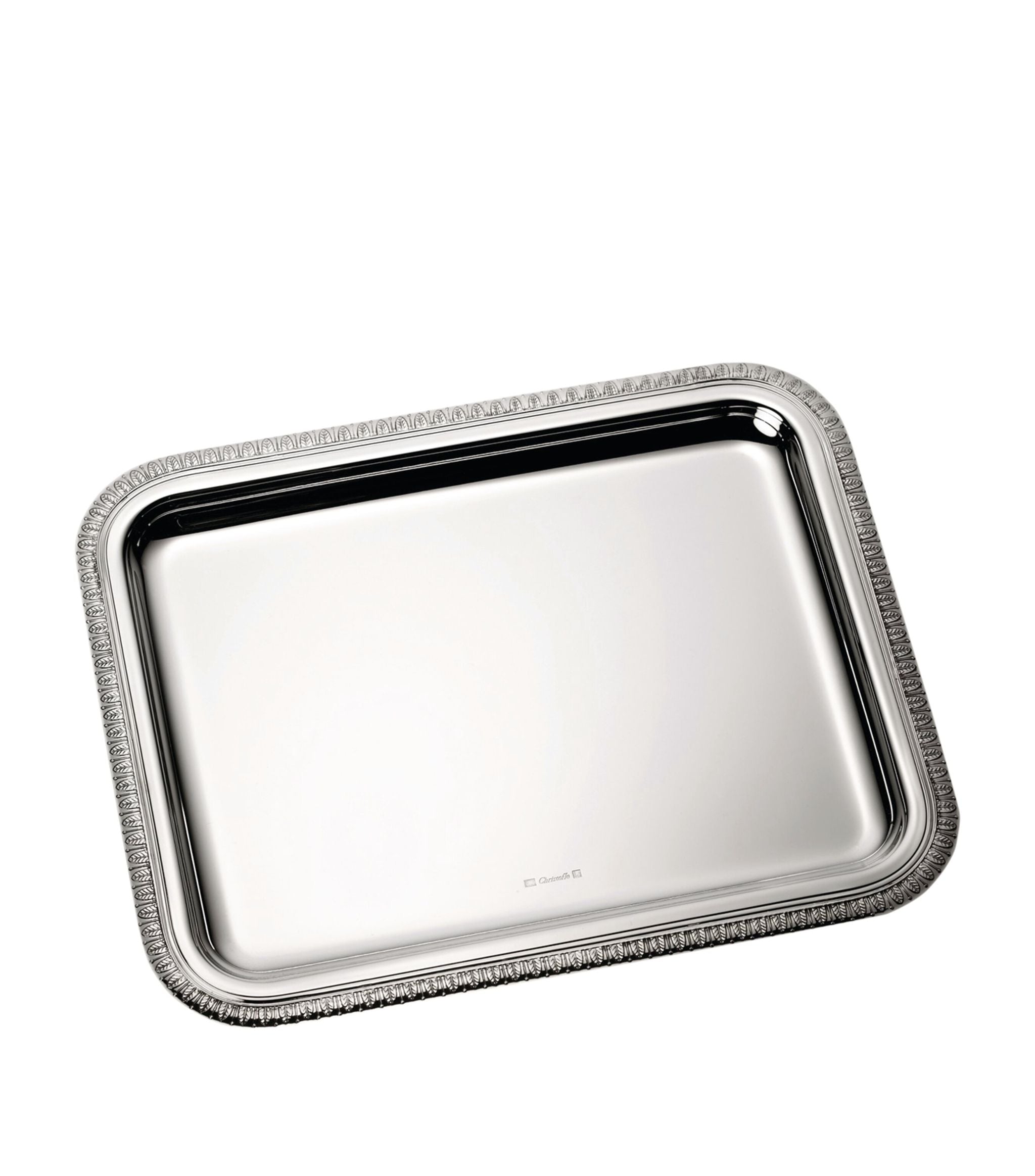 Silver-Plated Malmaison Tray (26cm x 20cm) GOODS Harrods   