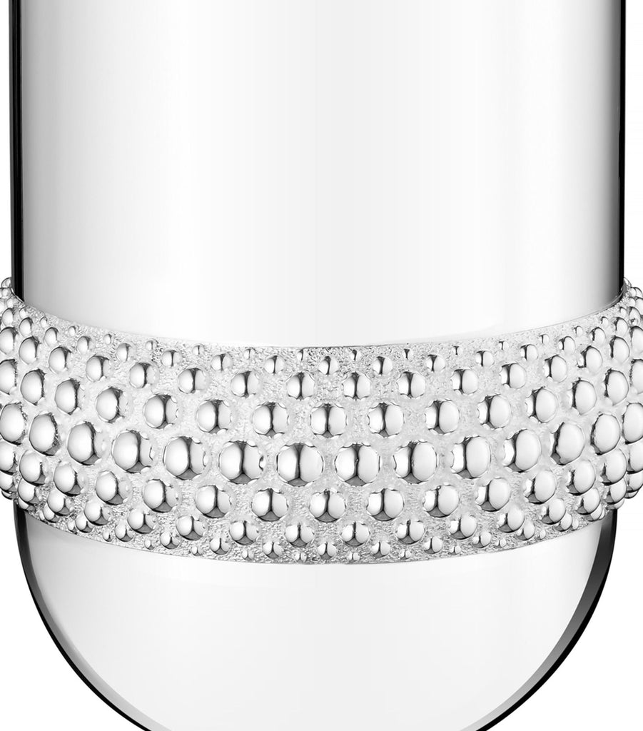 Silver-Plated Perles Vase (43cm)