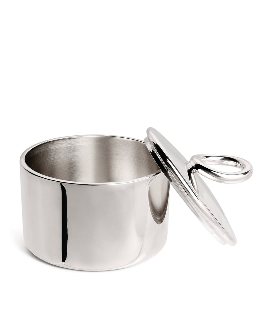 Silver-Plated Vertigo Sugar Bowl