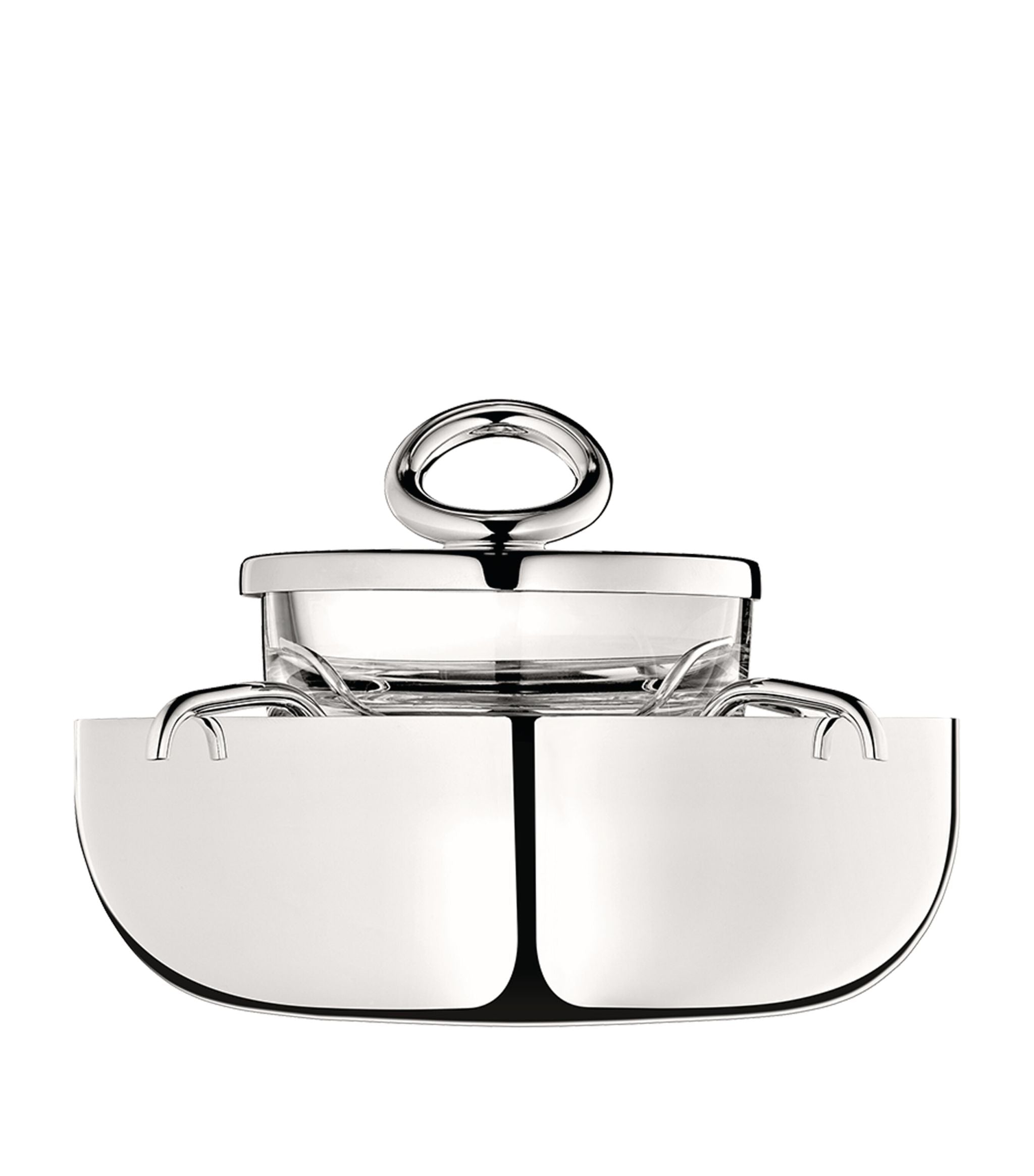 Small Vertigo Two-Piece Caviar Serving Set GOODS Harrods   