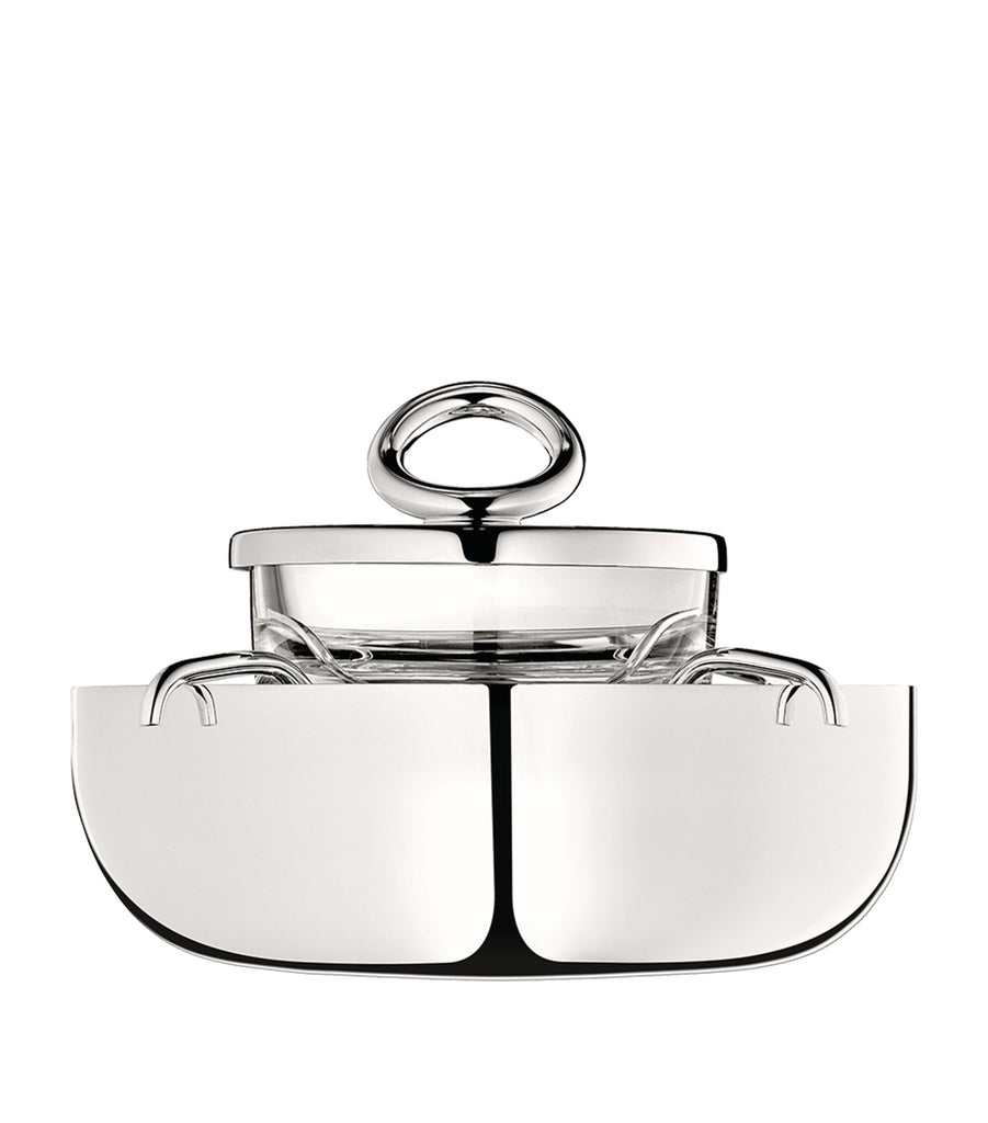 Small Vertigo Two-Piece Caviar Serving Set