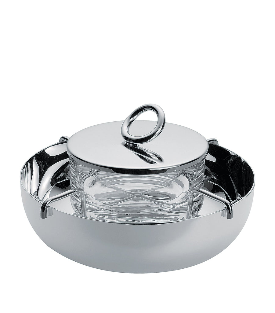 Small Vertigo Two-Piece Caviar Serving Set