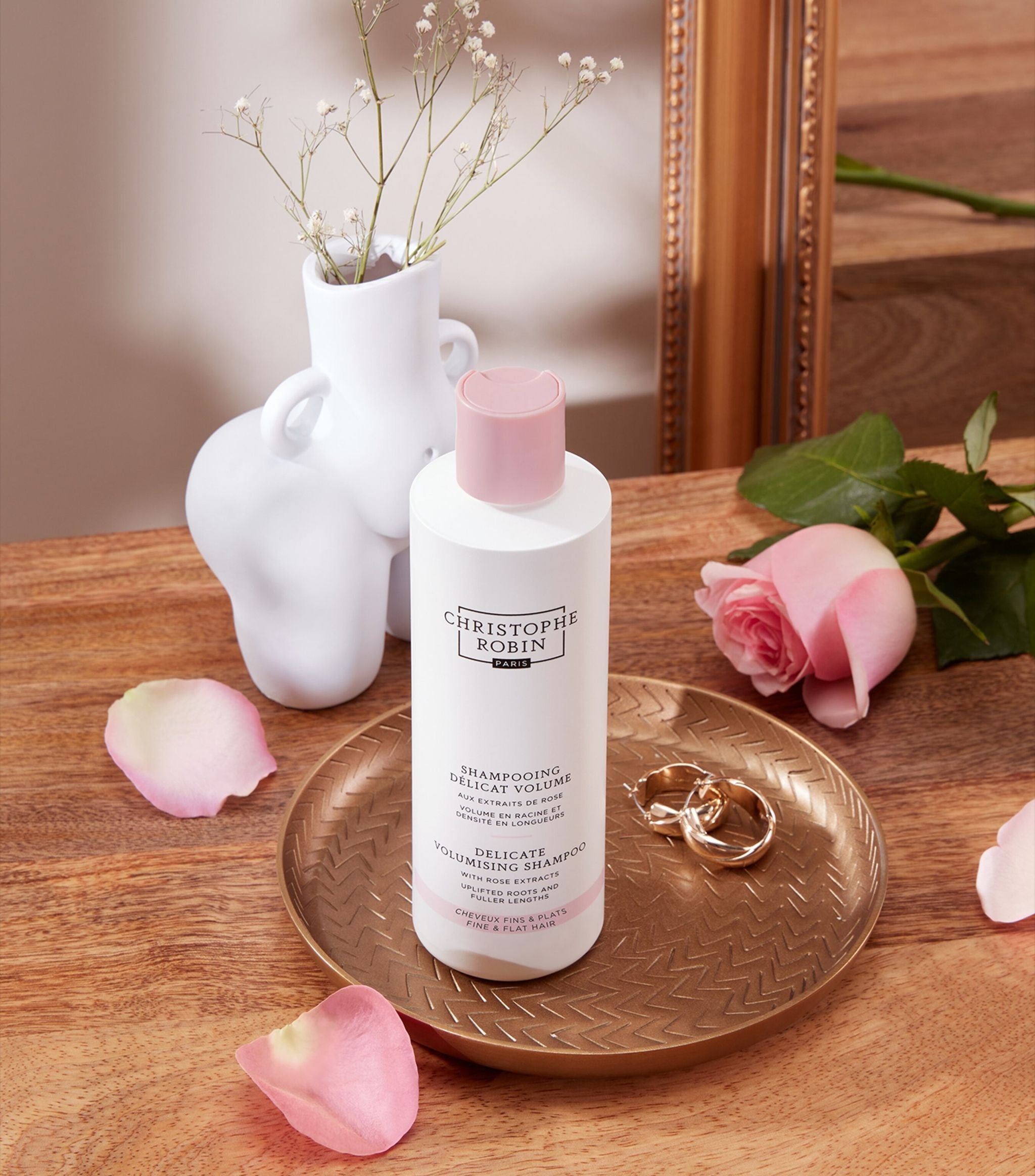 Delicate Volumizing Shampoo with Rose Extracts (250ml) GOODS Harrods   