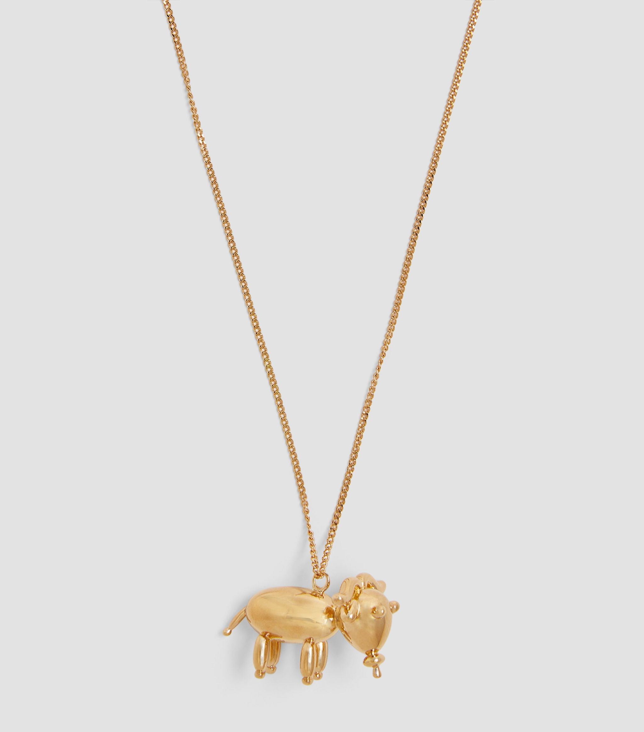 Gold-Plated Taurus Zodiac Balloon Necklace GOODS Harrods   