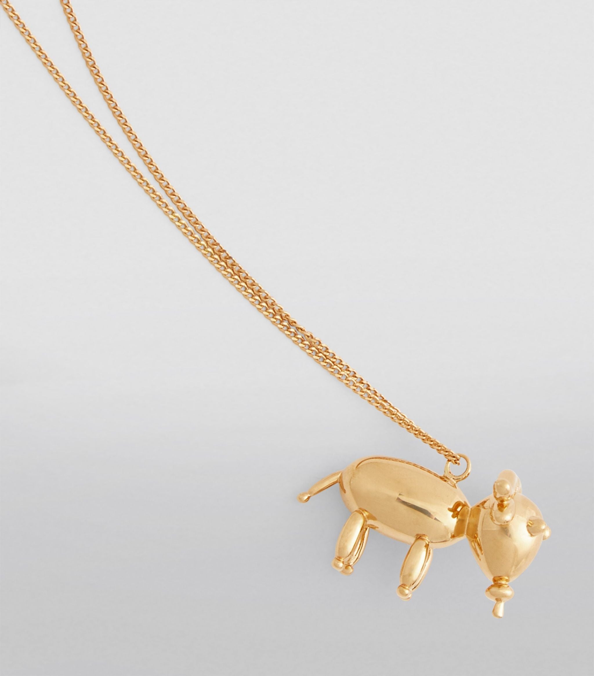 Gold-Plated Taurus Zodiac Balloon Necklace GOODS Harrods   