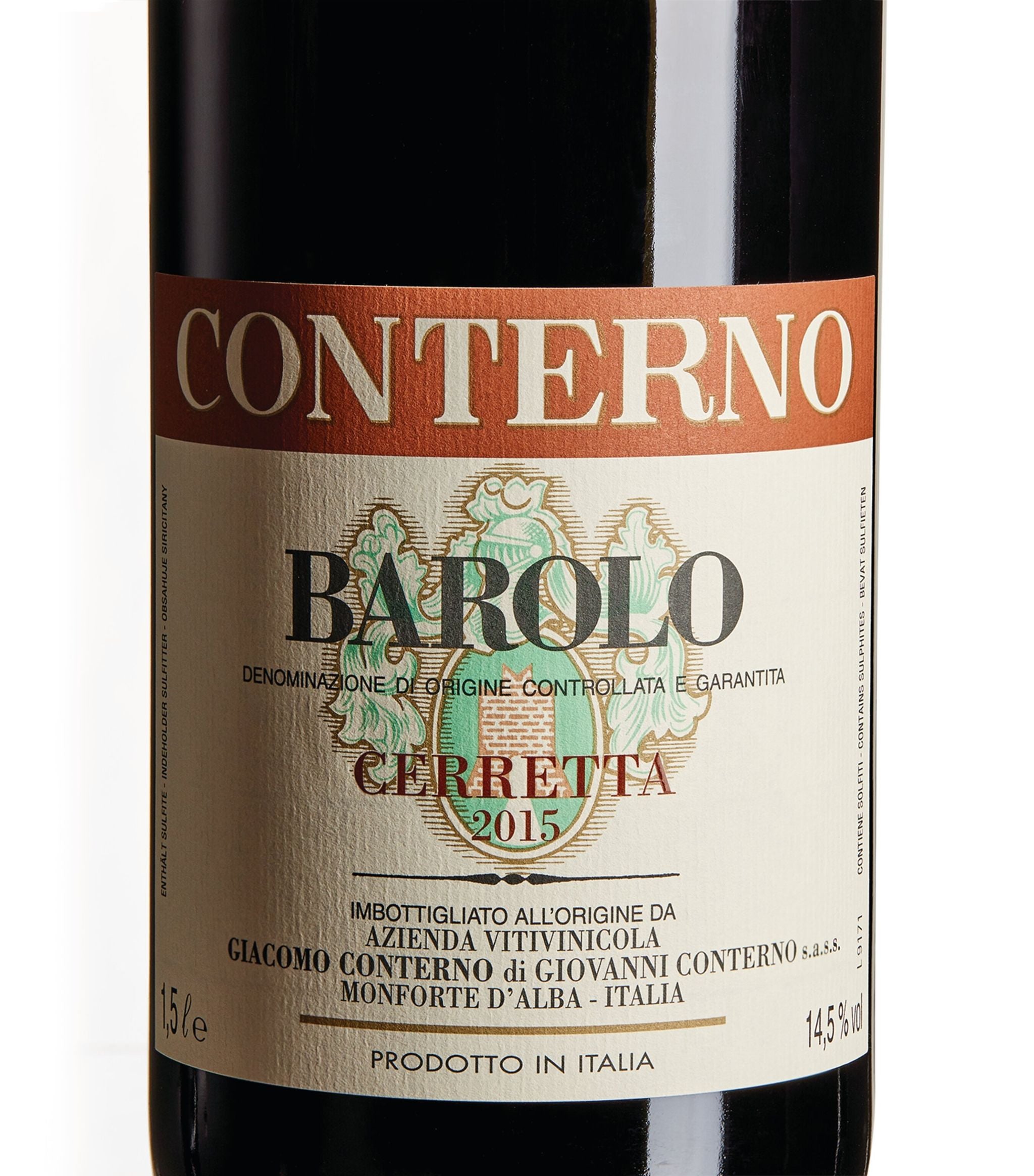 Cerretta Barolo 2015 Magnum (1.5L) - Piedmont, Italy GOODS Harrods   