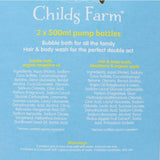 Childs Farm Hair & Body Wash, 2 x 500ml - McGrocer