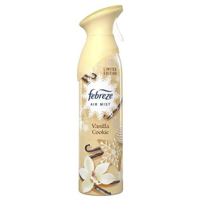 Febreze Air Freshener Aerosol Spray Vanilla Cookie 300ml