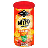 Jacob's Cheesonal Mini Cheddars Original 260g Sharing crisps Sainsburys   