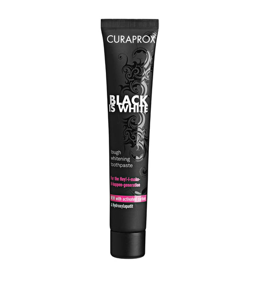 Black Is White Charcoal Whitening Toothpaste Lifestyle & Wellbeing Harrods   