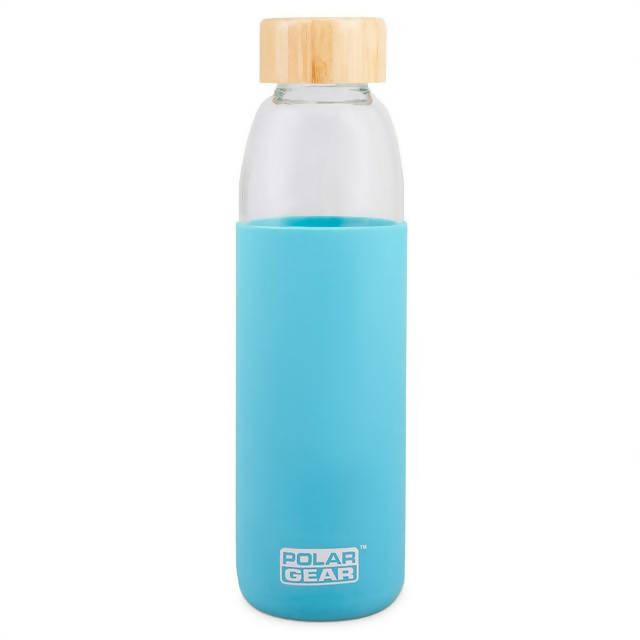 Polar Gear Teal Glass Bottle