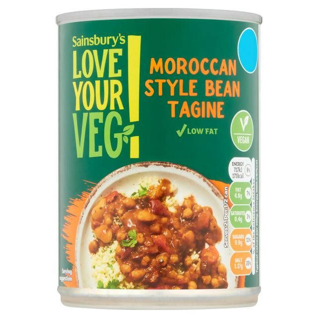 Sainsbury's Love Your Veg! Moroccan Style Bean Tagine 392g