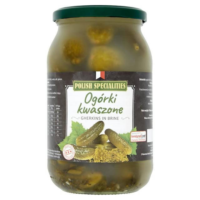 Polish Specialities Gherkins in Brine 830g