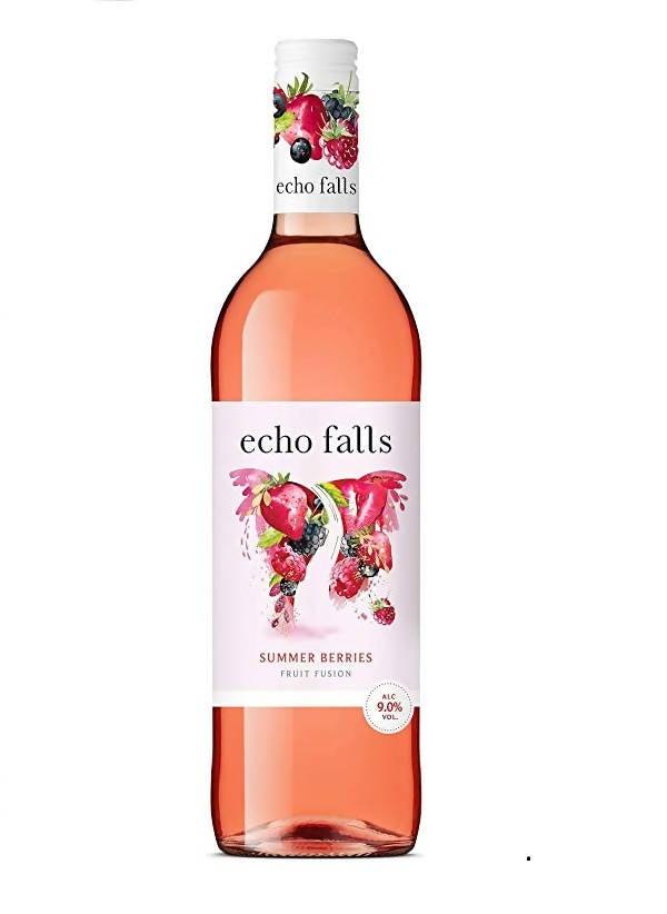 ECHO FALLS FRUIT FUSION WINE SUMMER BERRIES 6 X 75CL