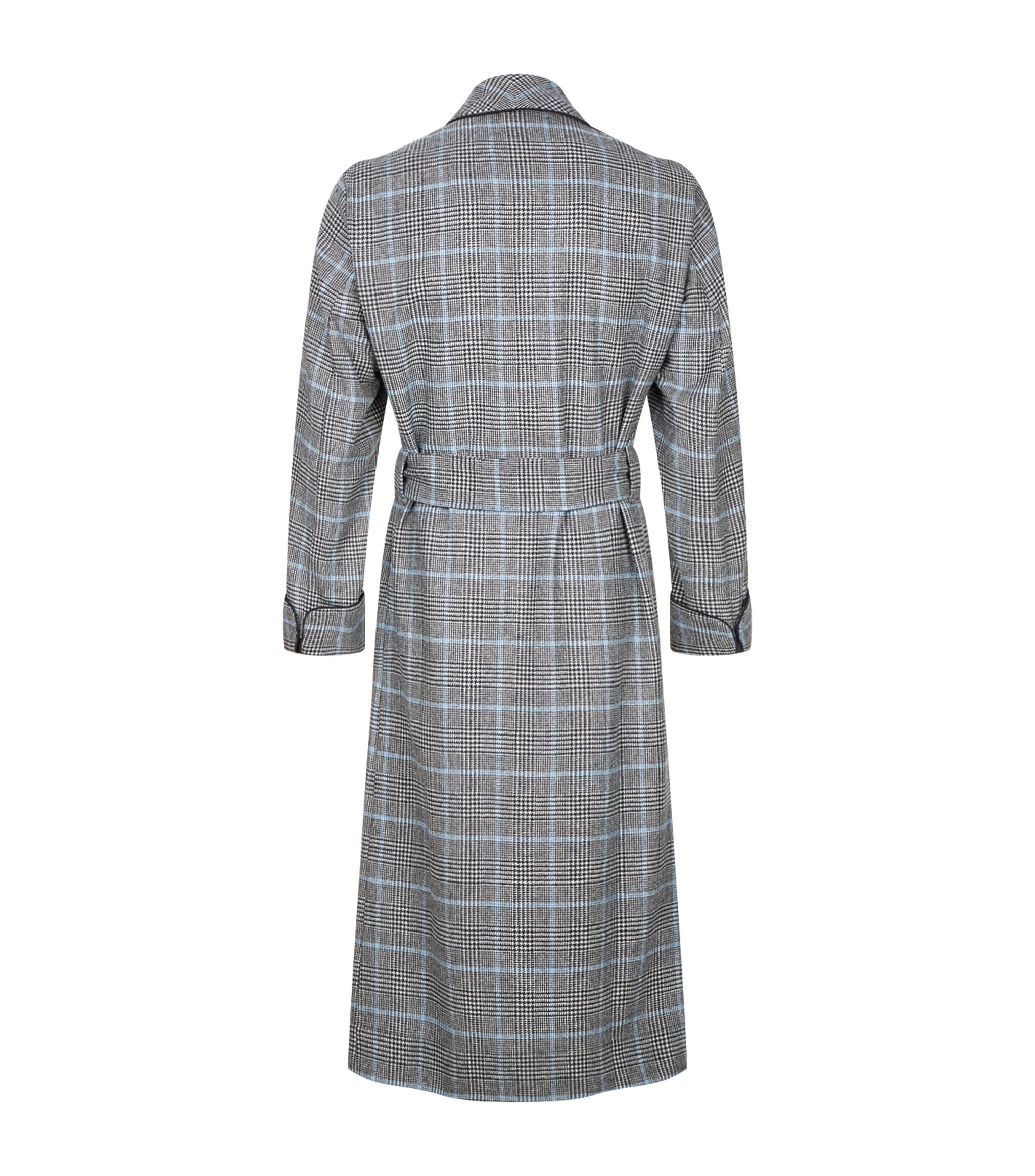 Check Print Wool Robe Miscellaneous Harrods   