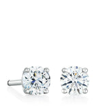 Platinum and Diamond My First De Beers Classic Stud Earrings GOODS Harrods   