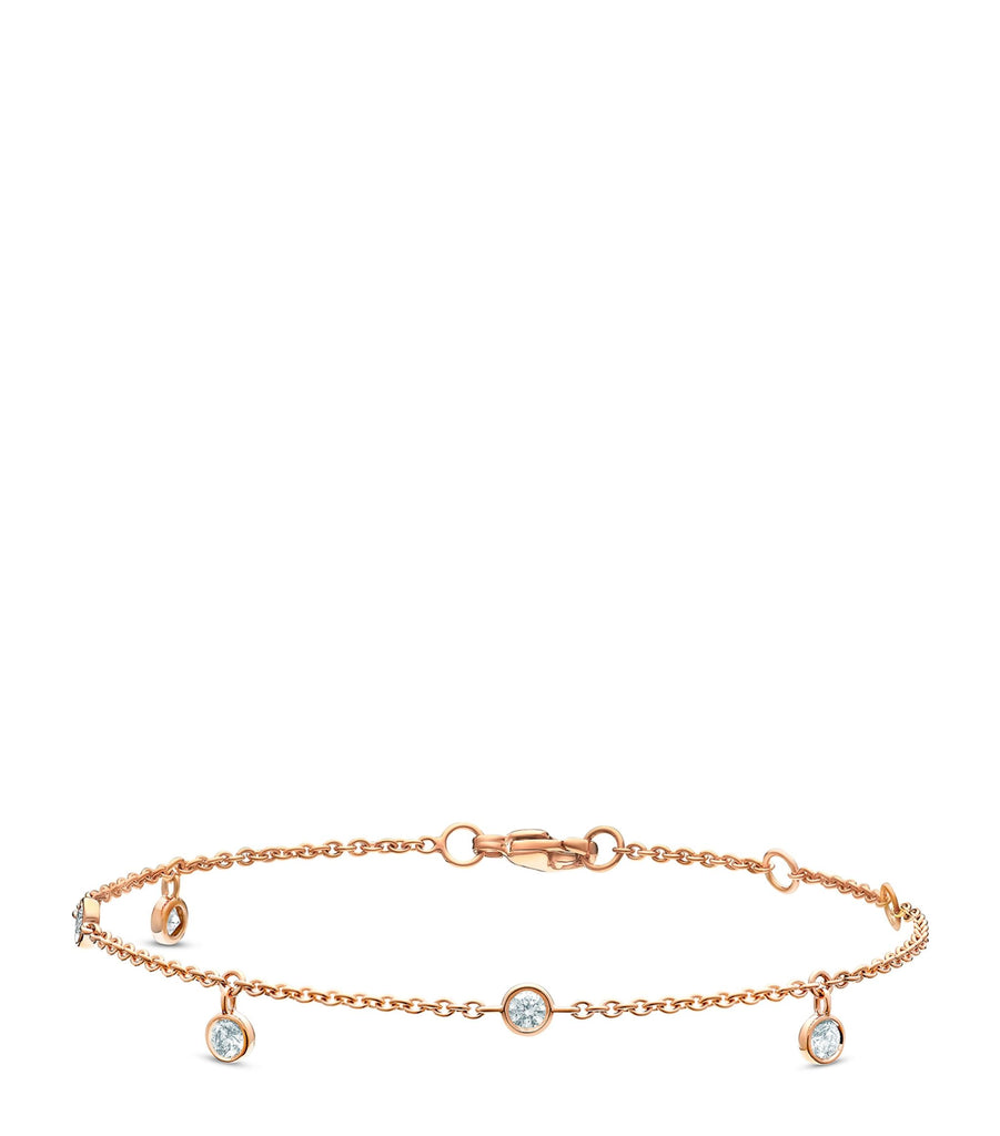 Rose Gold and Five Diamond My First De Beers Bracelet