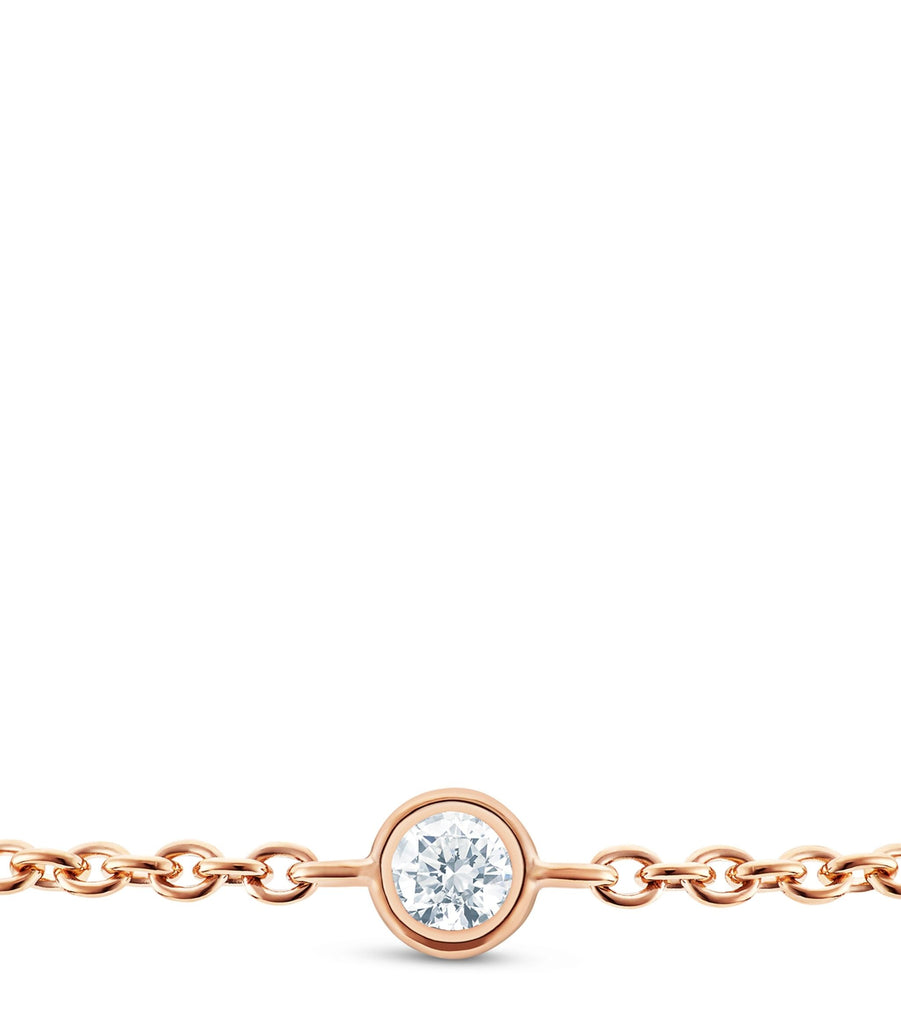 Rose Gold and Five Diamond My First De Beers Bracelet